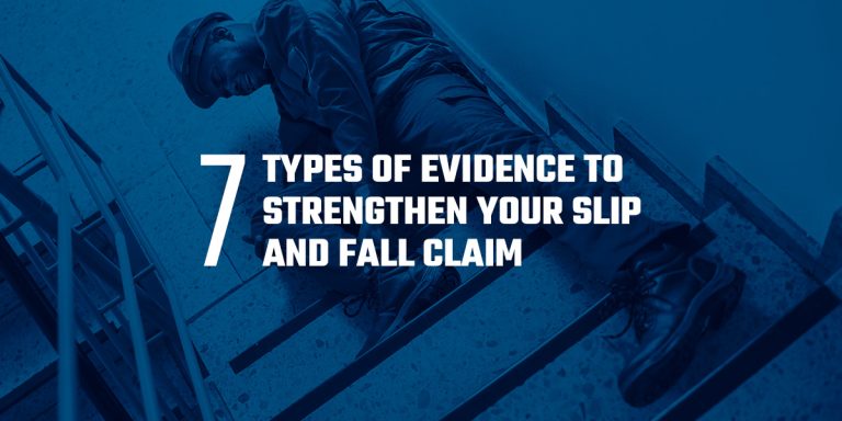 6 Essential Pieces Of Evidence To Support Your Slip And Fall Claim