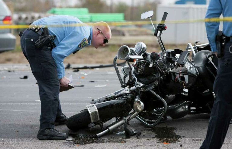 How Many Motorcycles Police Get In Accidents Escorting Funerals?