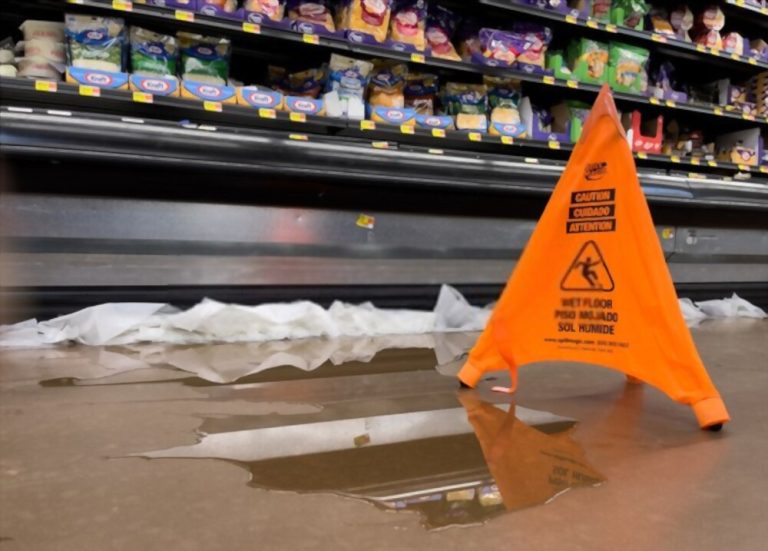 How To Slip And Fall In A Supermarket?