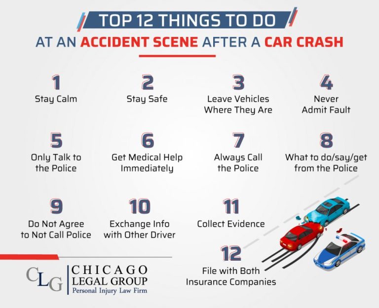 12 Vital Pieces Of Information To Gather At The Scene Of A Car Accident