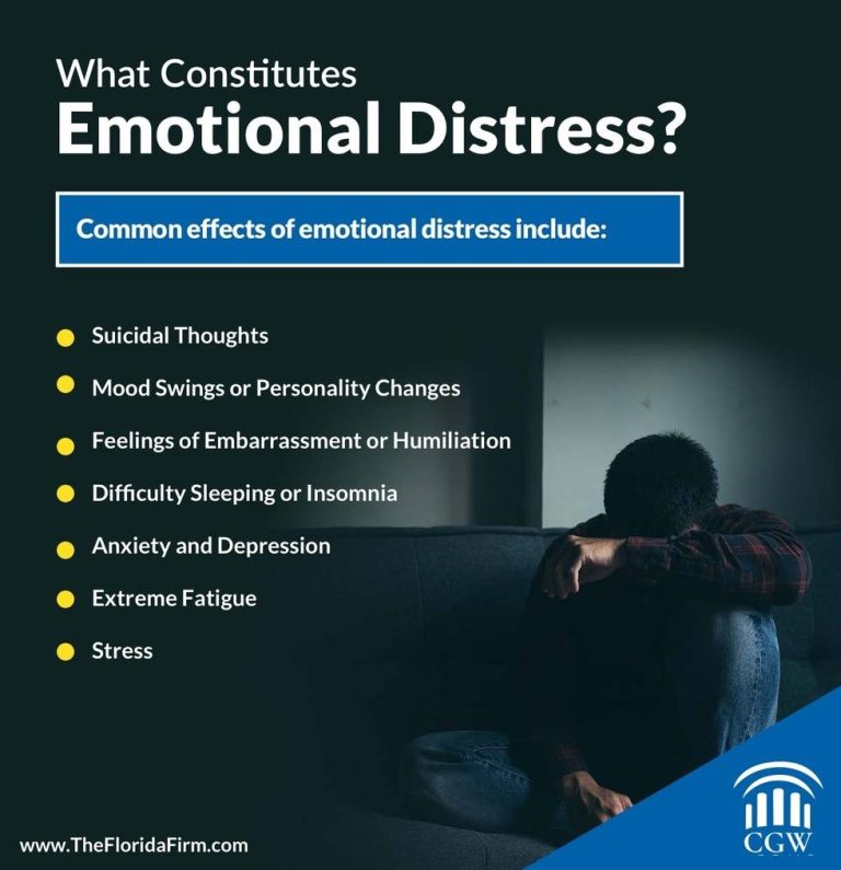 Is Emotional Distress A Personal Injury?