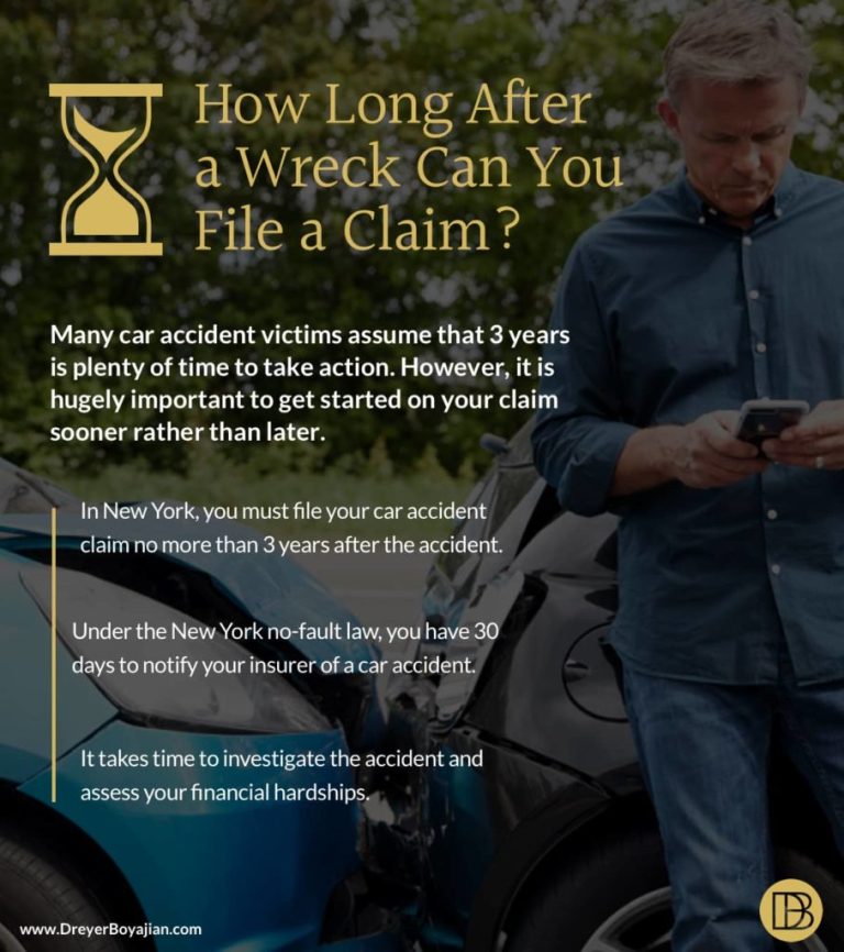 How Long After A Car Accident Can I Claim Injury?