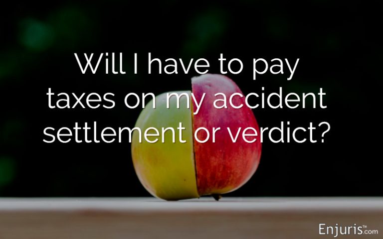 Do You Have To Pay Taxes On Personal Injury Settlement?