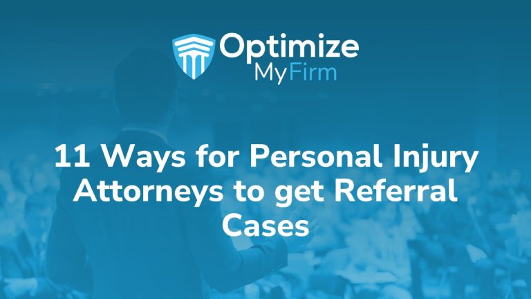 How To Get Personal Injury Referrals?